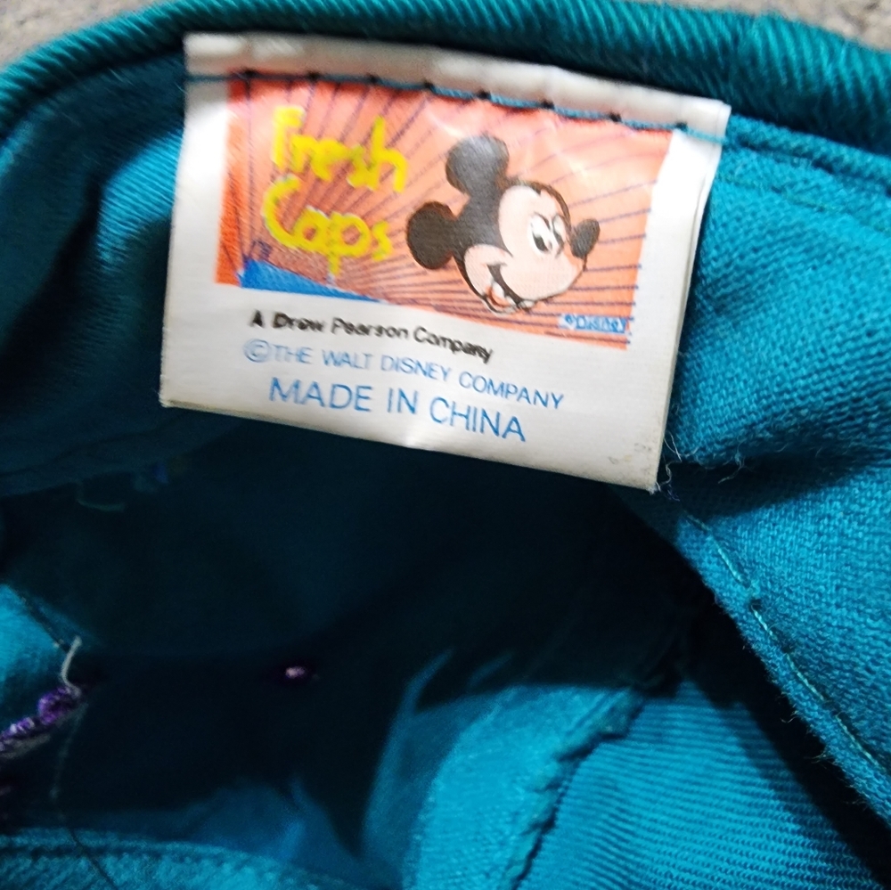 Vintage Disney Mickey Mouse Embroidery Baseball Hat - Picture 5 of 5